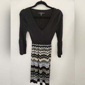 Nine West knit lined dress 3/4 sleeve worn once fall spring or summer